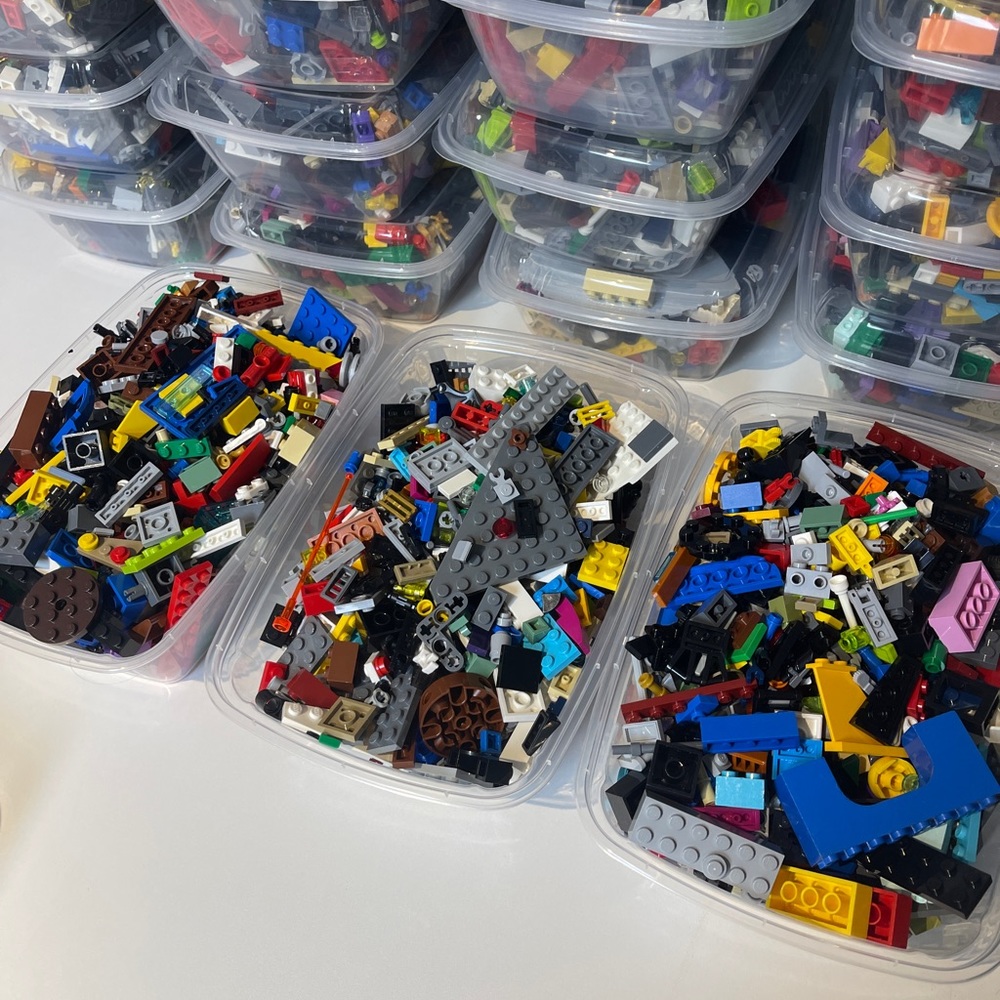 1 pound Clean Authentic Lego